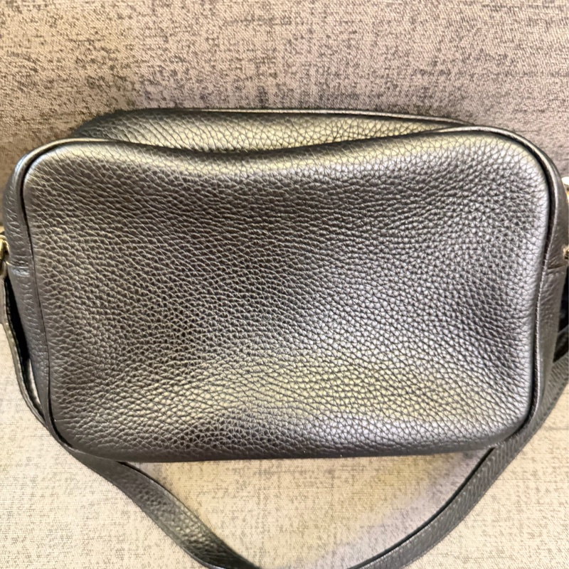 Gucci 黑色相機包 308364-7