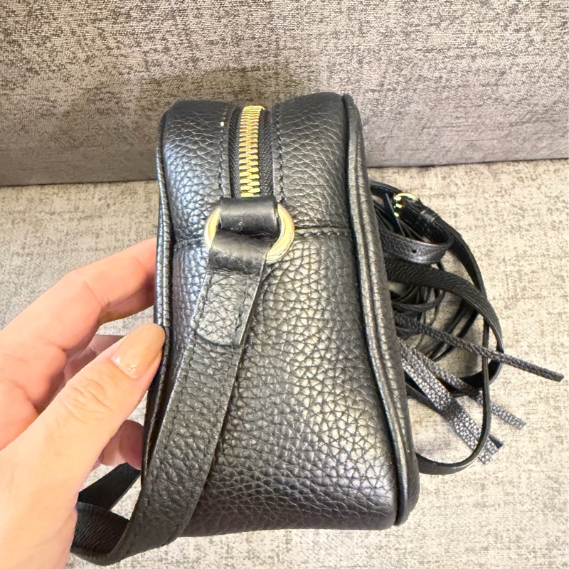 Gucci 黑色相機包 308364-11
