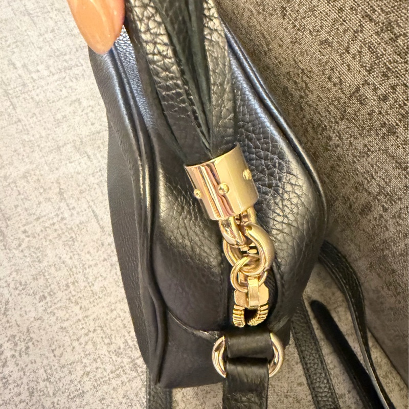 Gucci 黑色相機包 308364-13