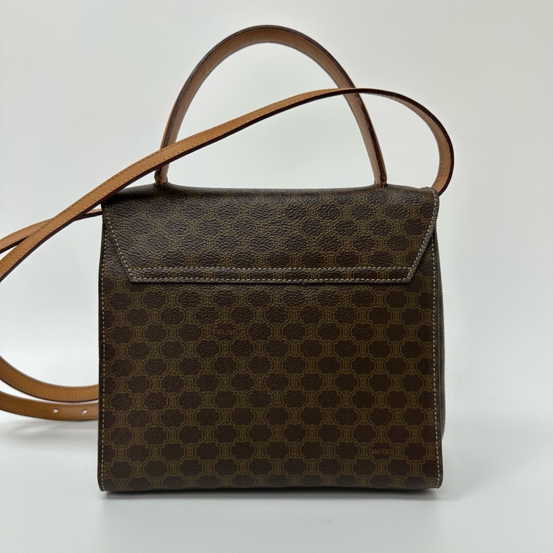 【赫蒂國際精品】Celine 賽琳 經典凱莉包 vintage-4