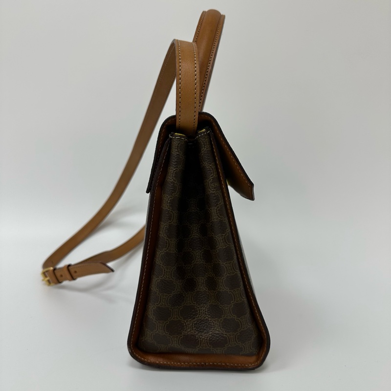 【赫蒂國際精品】Celine 賽琳 經典凱莉包 vintage-5