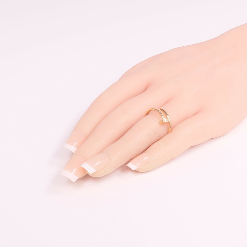 CARTIER 18K玫瑰金Juste Un Clou Ring戒指-6