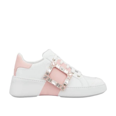 Roger Vivier 女士 Viv' Skate Strass 鑽扣休閒運動鞋 跟高: 4.5cm