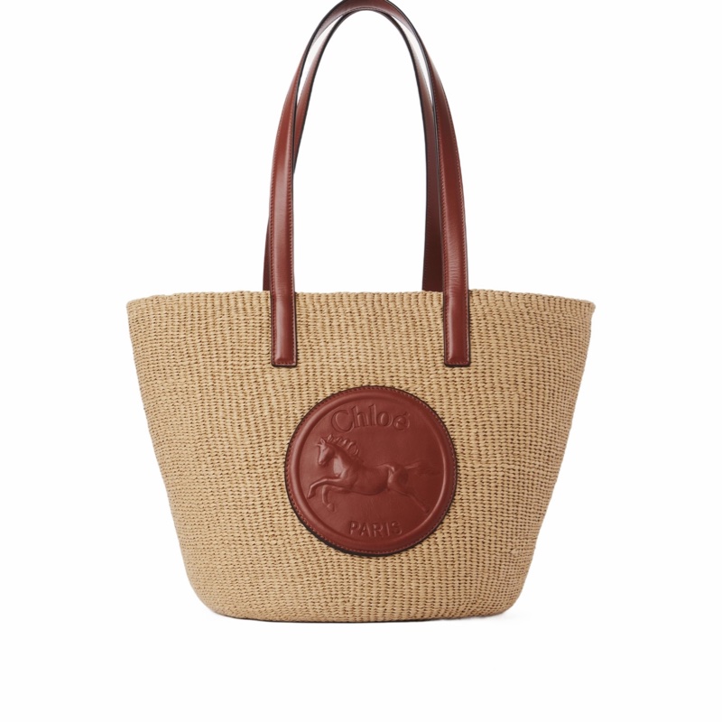 Chloe 女士 大號Horse Medal單肩包均碼碼35cm*25cm*30cm-0