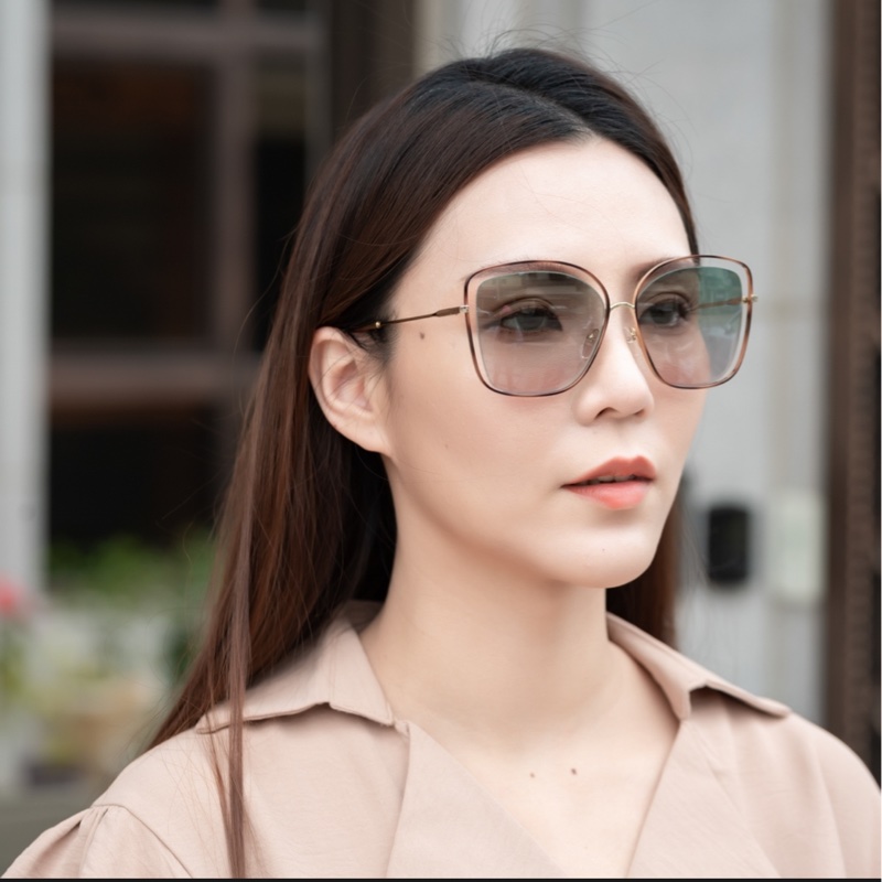 CHLOE 太陽眼鏡(琥珀配金)-5