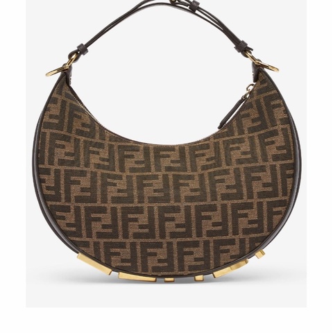 Fendi 女士 Fendigraphy小號FF圖案手提包 29cm*10cm*24.5cm