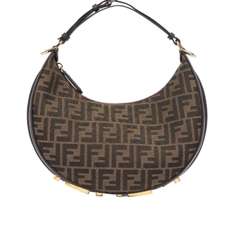 Fendi 女士 Fendigraphy小號FF圖案手提包 29cm*10cm*24.5cm-5