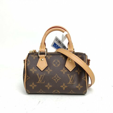 LOUIS VUITTON SpNano16可拆卸肩帶老花PVC2022肩背包