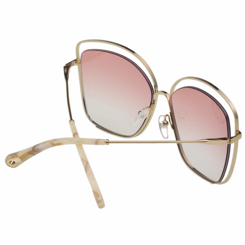 CHLOE 太陽眼鏡(琥珀配金)-3