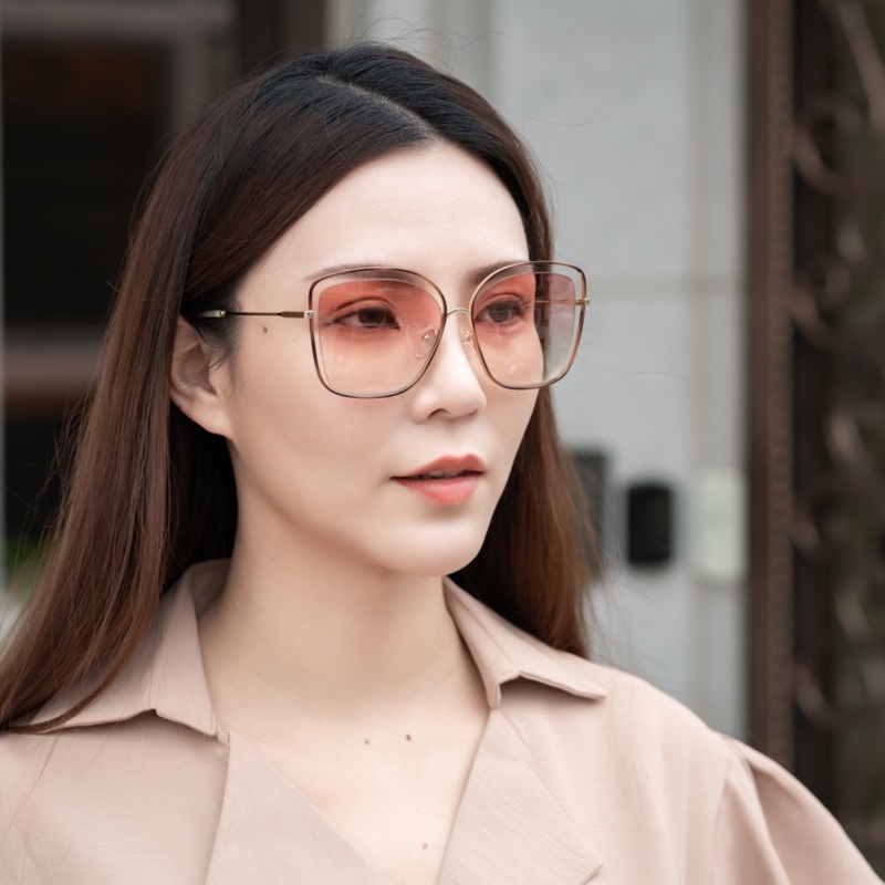 CHLOE 太陽眼鏡(琥珀配金)-6