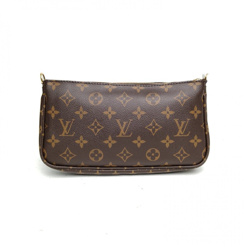 LOUIS VUITTON MultiPochetteAccessoires五合一綠肩帶老花PVC2020肩背包-2