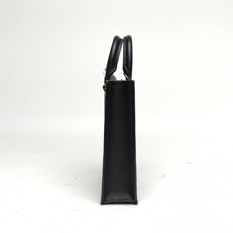 LOUIS VUITTON PETITSACPLAT琴譜包14黑色牛皮晶片肩背包-3