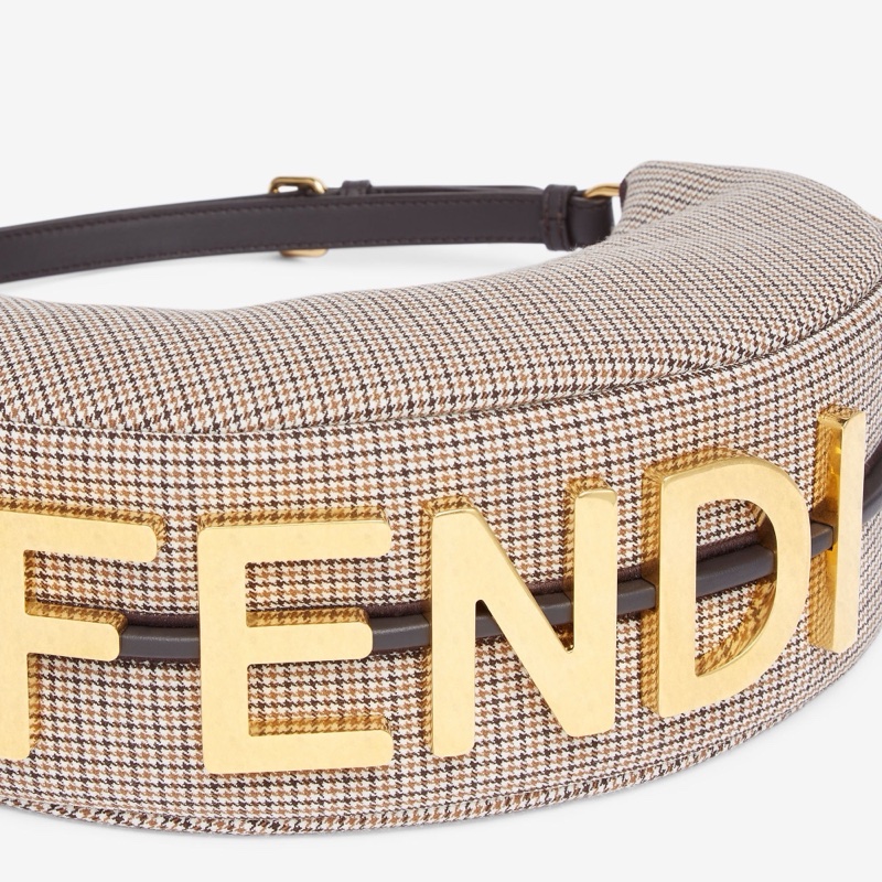 Fendi 女士 Fendigraphy小號手袋均碼碼小號、29 X 10 X 24.5 CM-5