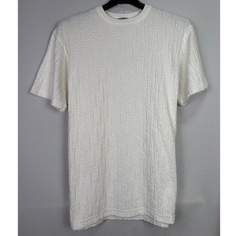 莉亞精品♡ Dior毛巾布短袖白XS 二手