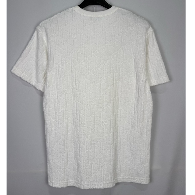 莉亞精品♡ Dior毛巾布短袖白XS 二手-1