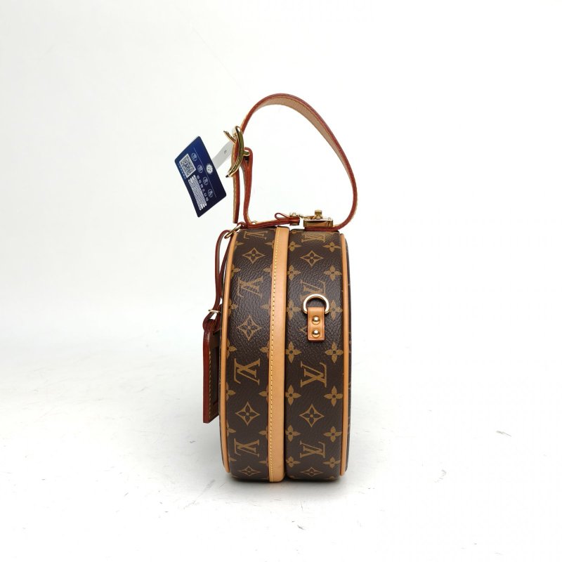 LOUIS VUITTON PETITEBOITECHAPEAU硬圓餅中號老花PVC2018肩背包-1