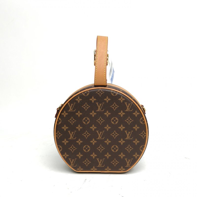 LOUIS VUITTON PETITEBOITECHAPEAU硬圓餅中號老花PVC2018肩背包-2
