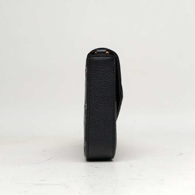 LOUIS VUITTON POCHETTEFELICIE三合一鏈條包黑色牛皮2018肩背包-3