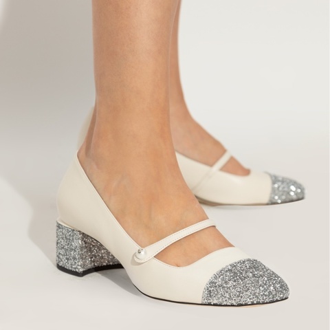 Jimmy Choo 女士 粗跟高跟鞋35 36 36.5 37.5 38 38.5 39碼