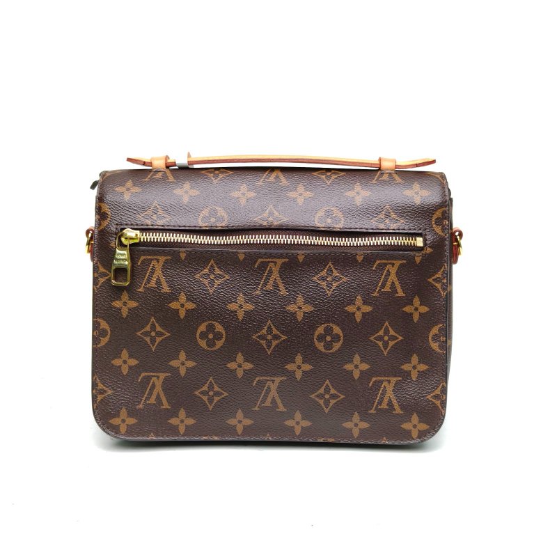 LOUIS VUITTON MetisPochette郵差包老花PVC金扣2018肩背包-2