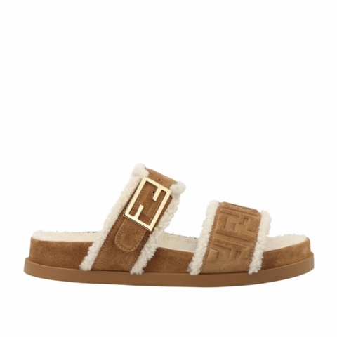 Fendi 女士 Feel 平底涼鞋35.5 36 36.5 37 37.5 38 38.5 39 39.5 40 41碼