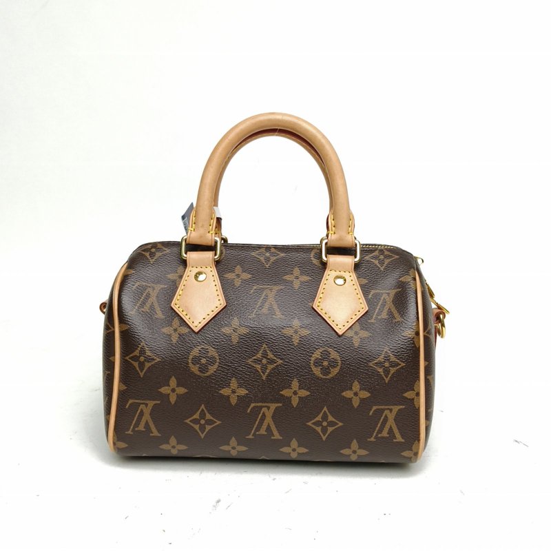 LOUIS VUITTON Sp20可拆卸黑白寬肩帶老花PVC晶片肩背包-2