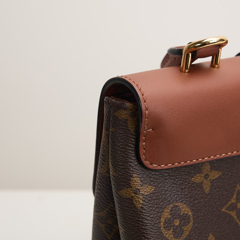 二手Lv locky BB 鎖頭包/焦糖色-10