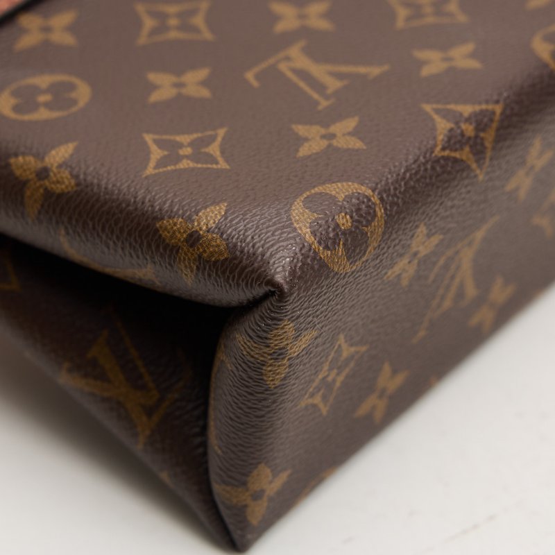 二手Lv locky BB 鎖頭包/焦糖色-13