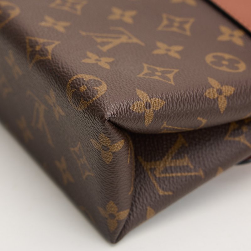 二手Lv locky BB 鎖頭包/焦糖色-15