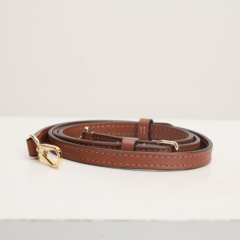 二手Lv locky BB 鎖頭包/焦糖色-16