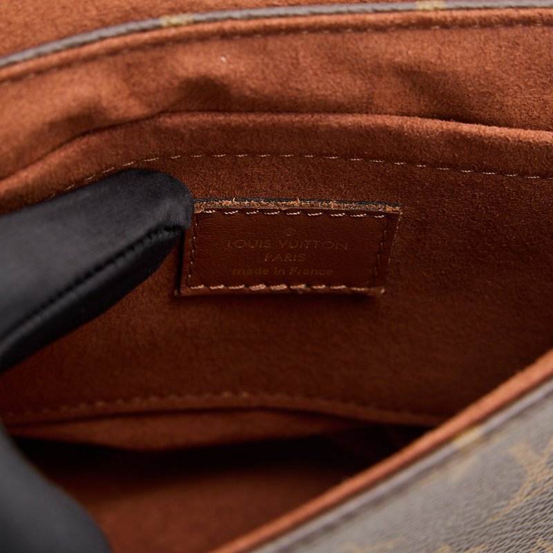 二手Lv locky BB 鎖頭包/焦糖色-26