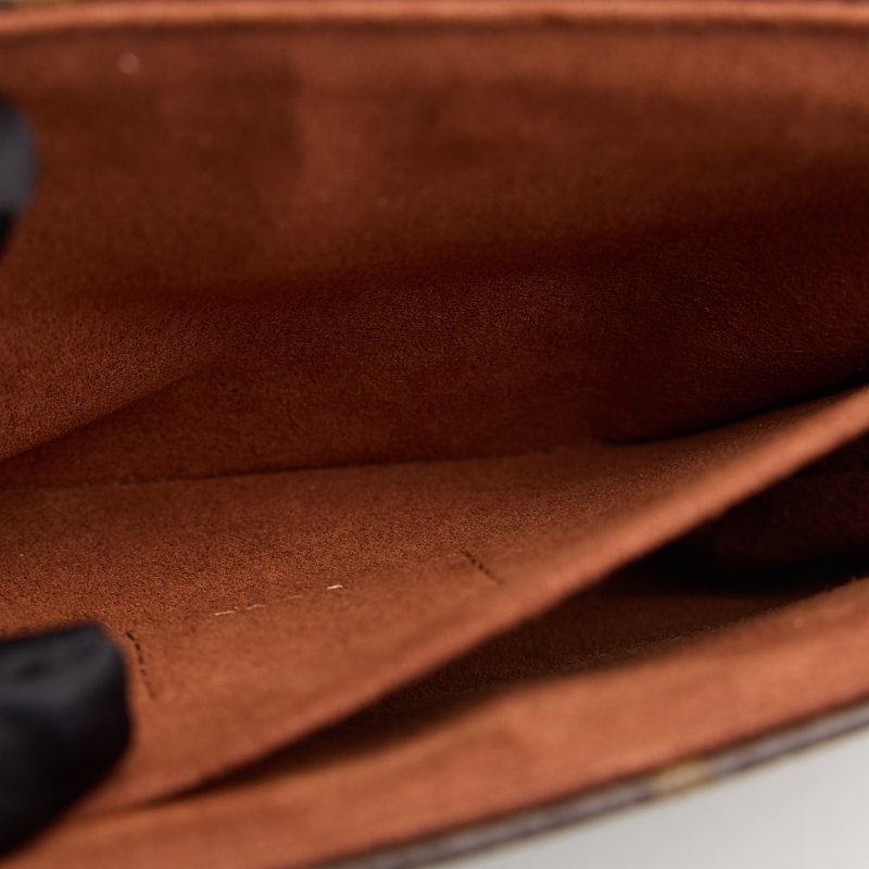 二手Lv locky BB 鎖頭包/焦糖色-27