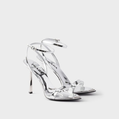 Prada 女士 尖頭高跟涼鞋35 35.5 36 36.5 37 37.5 38 38.5 39 39.5 40 41碼跟高: 10cm