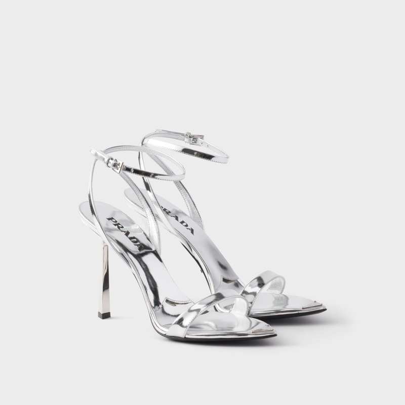 Prada 女士 尖頭高跟涼鞋35 35.5 36 36.5 37 37.5 38 38.5 39 39.5 40 41碼跟高: 10cm-0