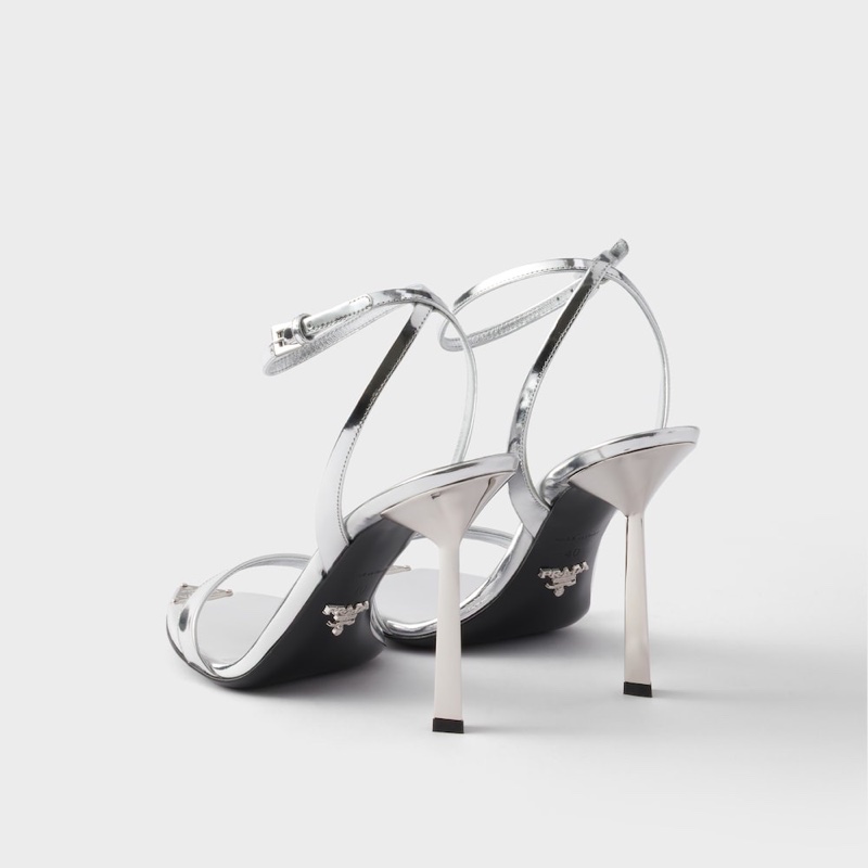 Prada 女士 尖頭高跟涼鞋35 35.5 36 36.5 37 37.5 38 38.5 39 39.5 40 41碼跟高: 10cm-3