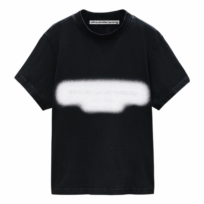 Alexander Wang 女士 反光光環印花Logo T恤XXS XS S M L碼-1