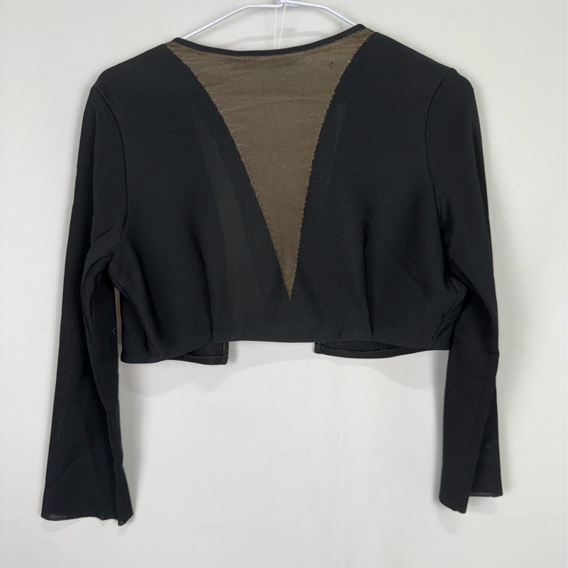 莉亞精品♡ Dior 黑色短版外套 尺碼42 二手-1