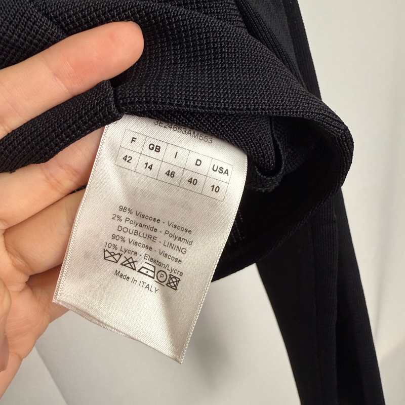 莉亞精品♡ Dior 黑色短版外套 尺碼42 二手-5