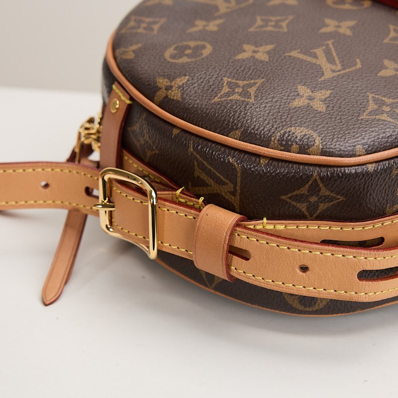 二手Lv 大號軟圓餅包/老花-5