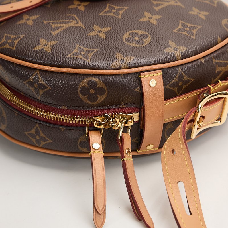 二手Lv 大號軟圓餅包/老花-9