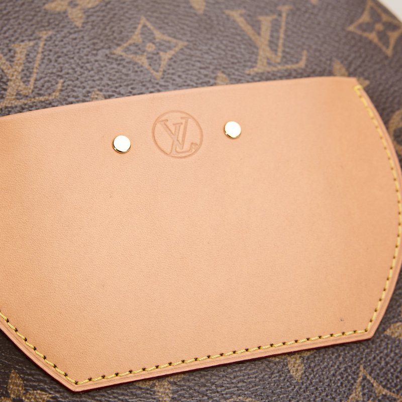 二手Lv 大號軟圓餅包/老花-12