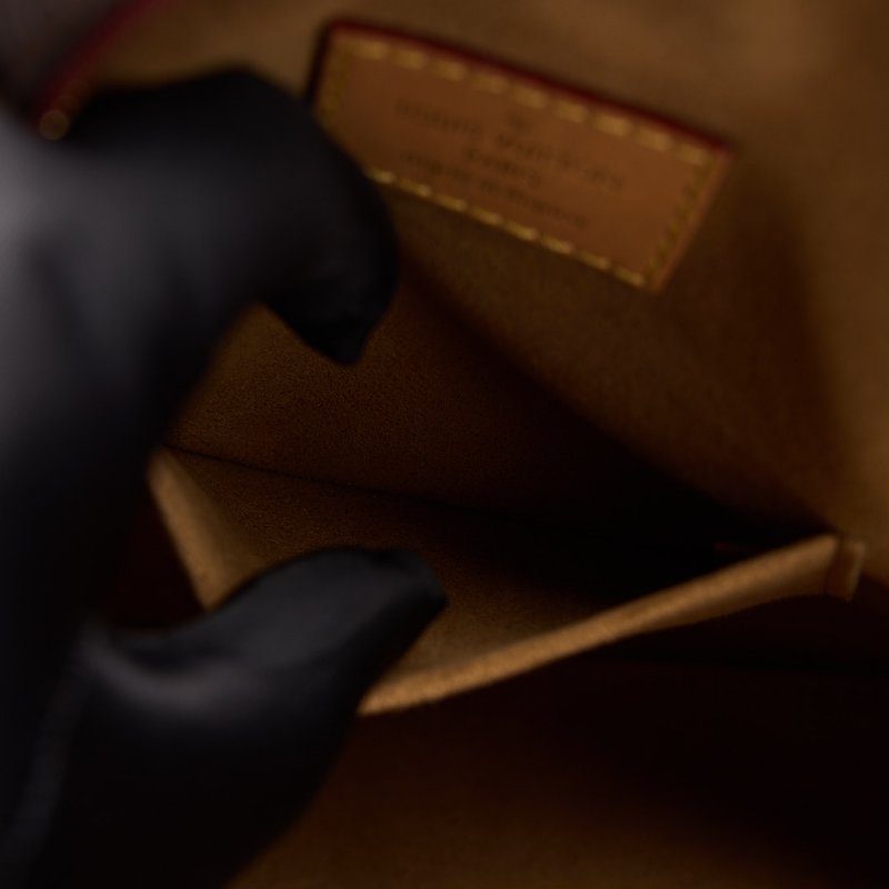 二手Lv 大號軟圓餅包/老花-17