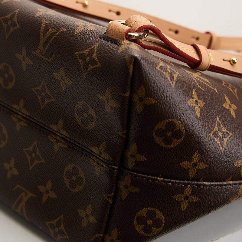 二手Lv Montsouris PM老花後背包/晶片款-7