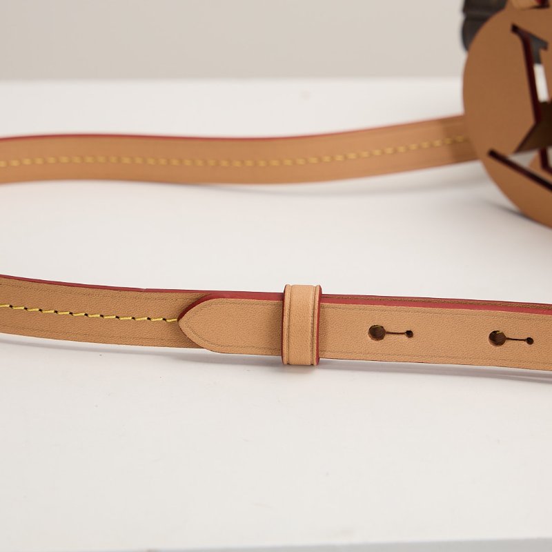 二手Lv Montsouris PM老花後背包/晶片款-17