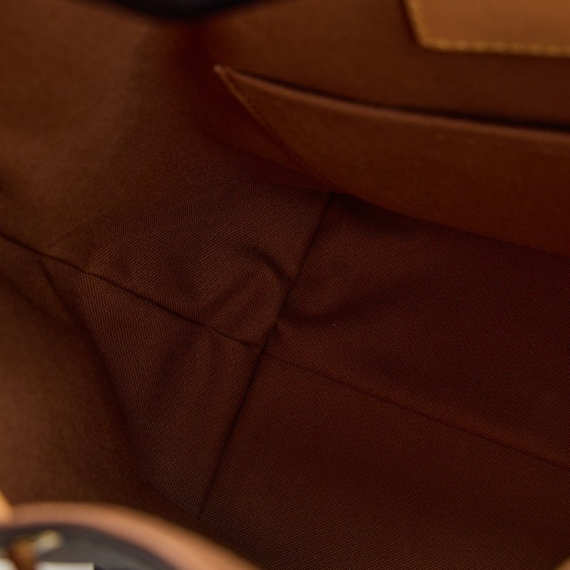 二手Lv Montsouris PM老花後背包/晶片款-23