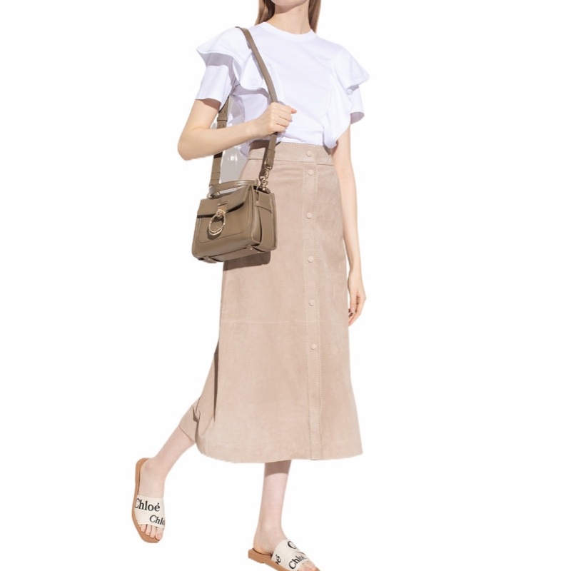 Chloe 女士 Woody logo印花涼鞋34 35 36 37 38 39 40 41 42碼-1