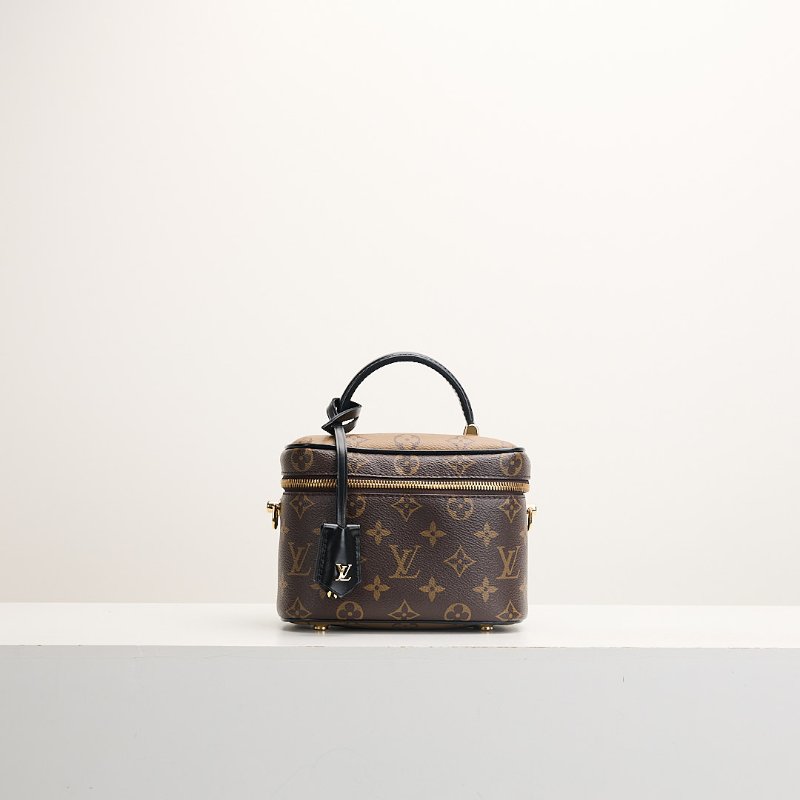 二手Lv Vanity 化妝包/老花 晶片款-0