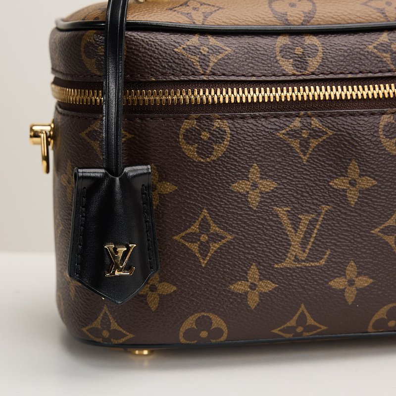 二手Lv Vanity 化妝包/老花 晶片款-3