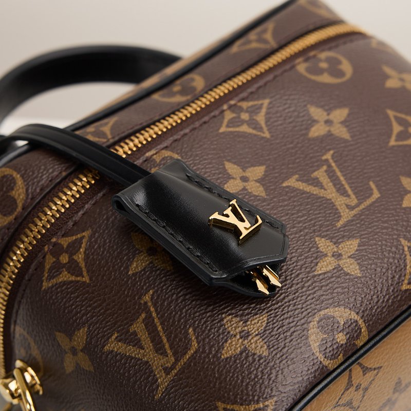 二手Lv Vanity 化妝包/老花 晶片款-14