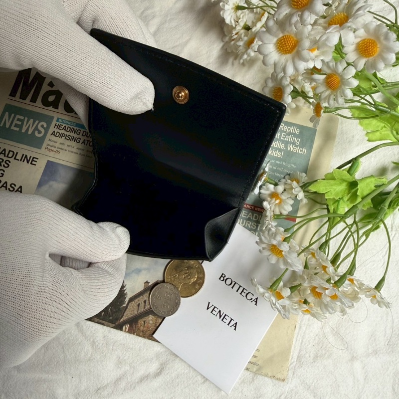 Bottega Veneta (BV) 經典 編織三摺短夾-2